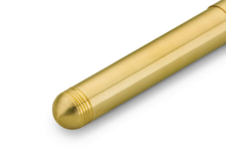 Kaweco LILIPUT Fountain Pen - Brass Close Up of Barrel