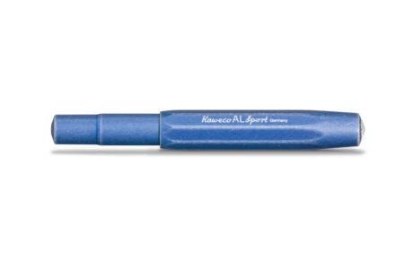 Kaweco AL Sport Fountain Pen Stonewashed Blue Closed Cap