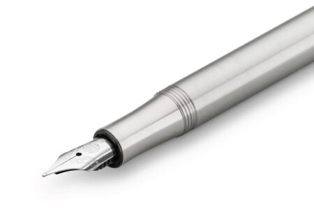 Kaweco LILIPUT Fountain Pen - Stainless Steel Nib Close Up
