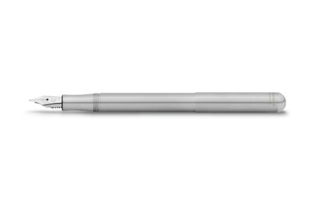 Kaweco LILIPUT Fountain Pen - Stainless Steel with Open Cap