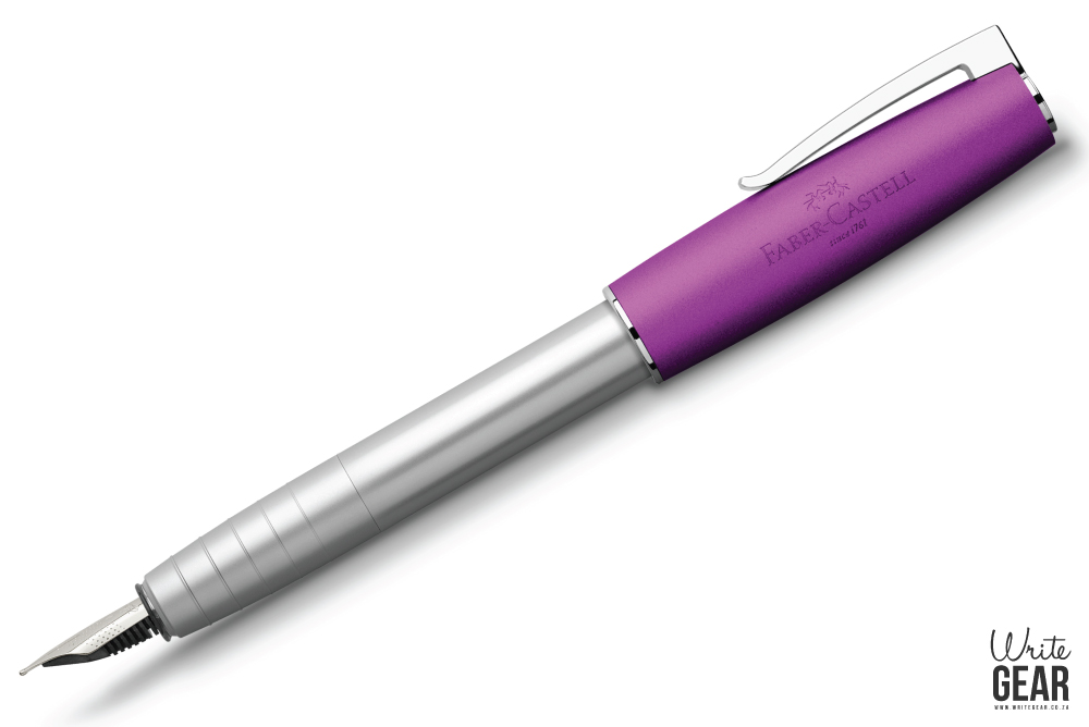 Faber-Castell LOOM Fountain Pen - Metallic Violet - Write GEAR Online.