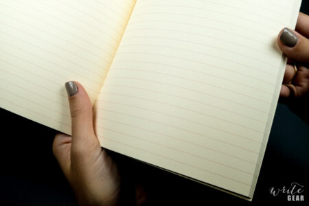 Life Vermillion Notebook on Dark - Paper Close