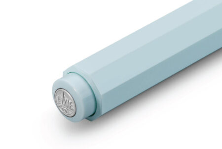 Kaweco SKYLINE Sport Ballpoint Pen Mint Close Up Of The Push Button