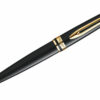 Waterman Expert 3 Black Ballpoint Pen with Gold Trim