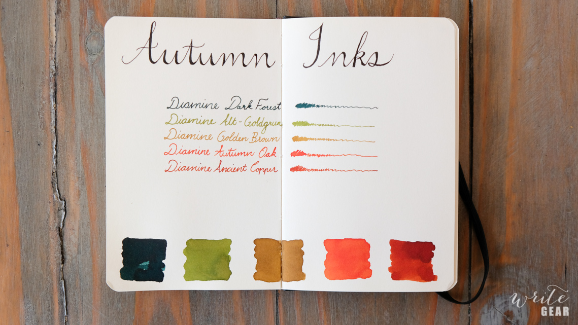 Autumn Ink Palette - 2018