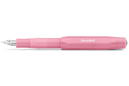 Kaweco FROSTED Sport Fountain Pen Blush Pitaya with Open Cap