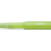Kaweco FROSTED Sport Fountain Pen Fine Lime With Open Cap