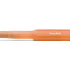 Kaweco FROSTED Sport Fountain Pen Soft Mandarin with open cap