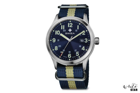 Swiza Kretos Gents Watch Blue Face with Blue Strap
