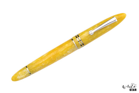 Leonardo Furore Fountain Pen with Closed Cap - Sun Yellow