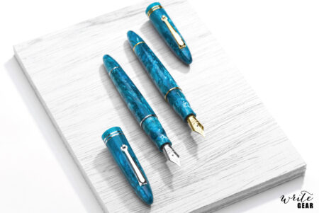 Leonardo Fountain Pens - Emerald Blue