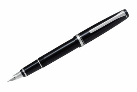 Pilot Falcon Fountain Pen - Black/Rhodium - SF