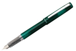Platinum Prefounte Fountain Pen - Dark Emerald