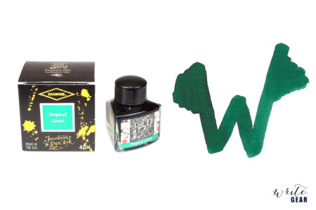Diamine 150th Anniversary Ink Bottle - Tropical Green
