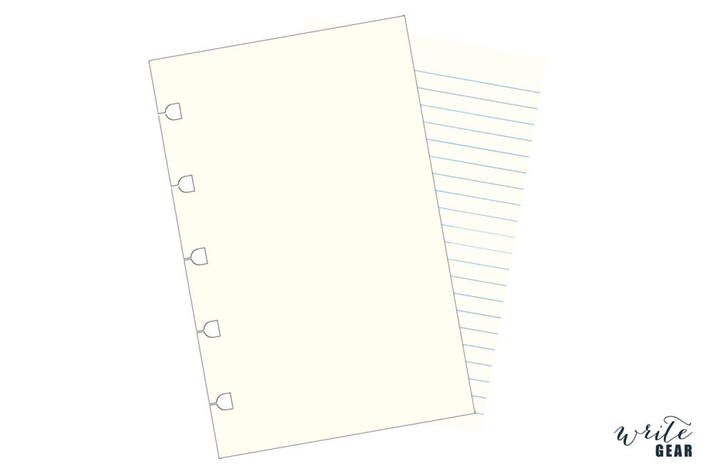 Filofax Notebook Refills Pocket