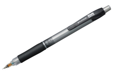 Platinum OLEeNU Shield Mechanical Pencil - 0.5 mm - Silver