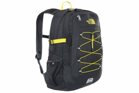 The North Face Borealis Classic Backpack in Black and Yellow Colour