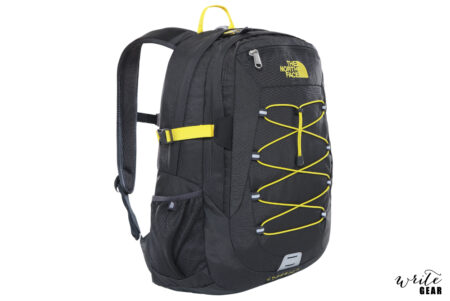 The North Face Borealis Classic Backpack in Black and Yellow Colour