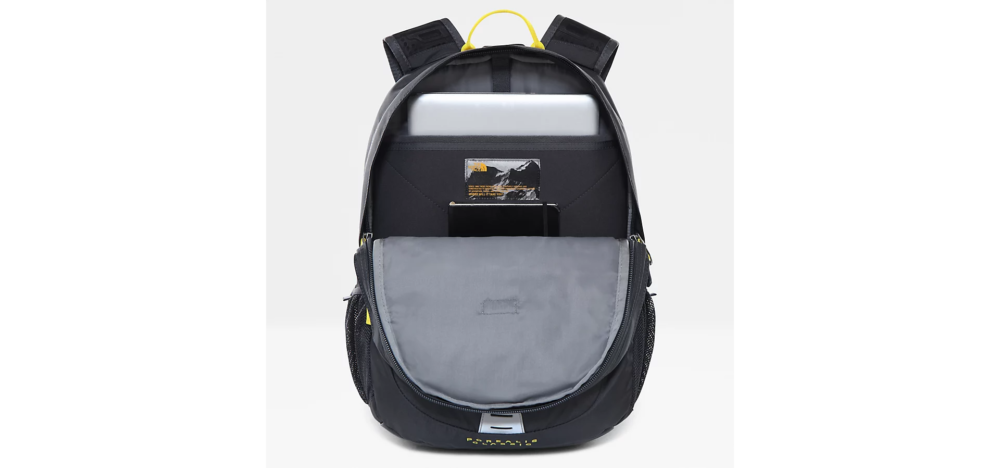 The North Face Borealis Classic Backpack - Black and Yellow