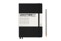 Leuchtturm Notebook Hardcover A5 Black Lined
