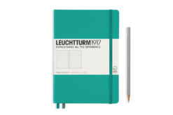 Leuchtturm Notebook Hardcover A5 Emerald Dotted