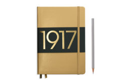 Leuchtturm Notebook Hardcover - A5 - Gold - Dotted
