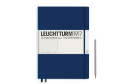 Leuchtturm Notebook Master Hardcover - (A4+) - Dotted - Navy