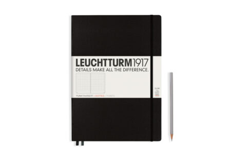 Leuchtturm Notebook Master Slim Softcover - (A4+) - Dotted - Black