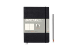 Leuchtturm Notebook Softcover A5 Black Dotted