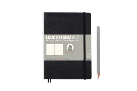 Leuchtturm Notebook Softcover A5 Black Dotted