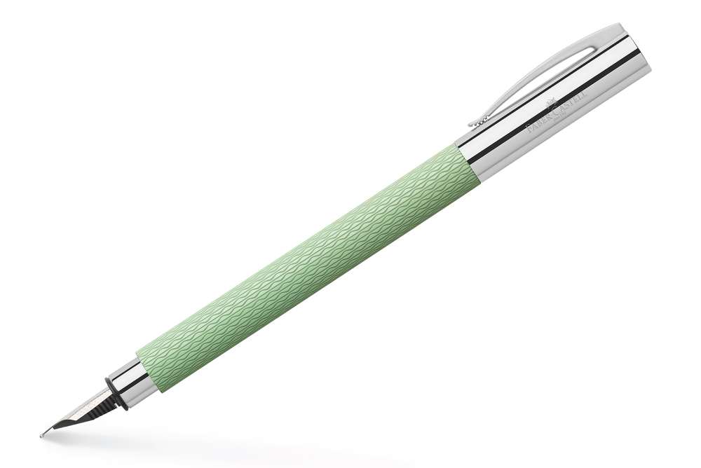 Faber-Castell Fountain Pen - Ambition - OpArt Mint Green