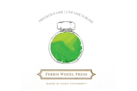 Ferris Wheel Press Fountain Pen Ink Frivolous Lime Swatch