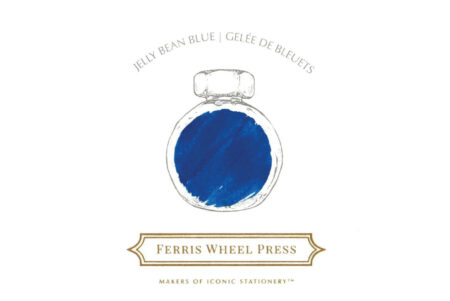 Ferris Wheel Press Fountain Pen Ink Jelly Bean Blue Swatch