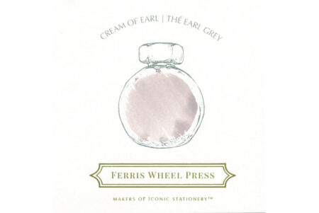 Ferris Wheel Press Fountain Pen Ink Cream of Earl Ink Swab