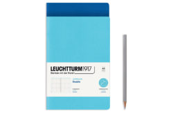Leuchtturm Jottbook Double - Ice Blue and Royal Blue - A5