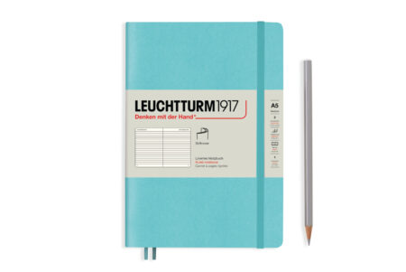 Leuchtturm Notebook Softcover - Aquamarine - A5 - Ruled
