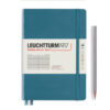 Leuchtturm Notebook Softcover - Stone Blue - A5 - Ruled