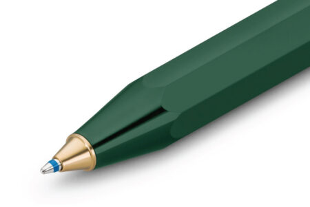 Kaweco CLASSIC Sport Ballpoint Pen - Green Close Up Of The Ballpoint Tip