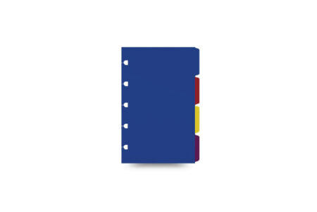 Filofax Notebook Bright Colour Indices - Pocket (A6)