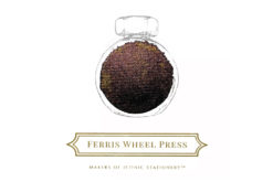 Ferris Wheel Press Fountain Pen Ink - Roaring Patina Black (Shimmer & Sheen) - 38ml