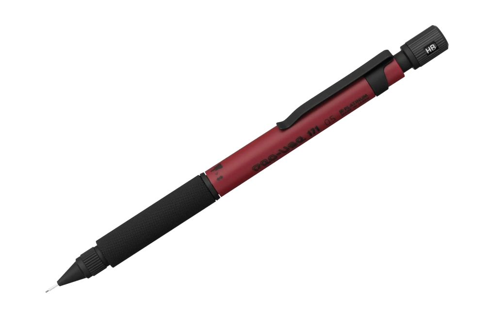 Platinum PRO-USE 171 Mechanical Pencil - Wine Red (Limited Edition)