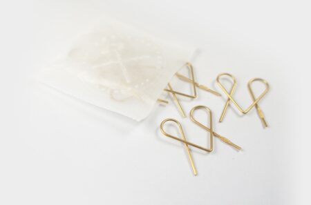 TOOLS to LIVEBY Brass Paper Clip - Niagara - 10 Pack