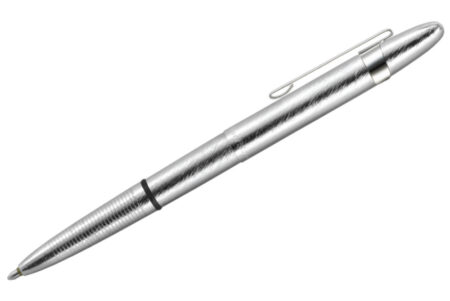 Fisher Brushed Chrome Bullet Space Pen with Clip