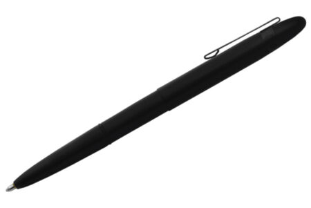 Fisher Matte Black Bullet Space Pen with Clip