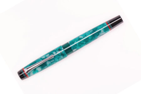 Opus 88 Minty Fountain Pen - Light Blue with closed cap