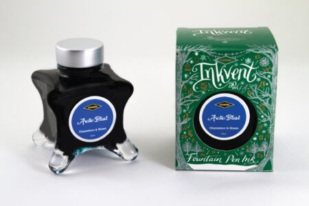 Diamine Inkvent Fountain Pen Ink - Green Edition - Arctic Blast (Chameleon & Sheen)