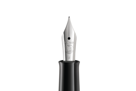 Silver Pelikan M205 Fountain Pen - Fine Nib Close Up