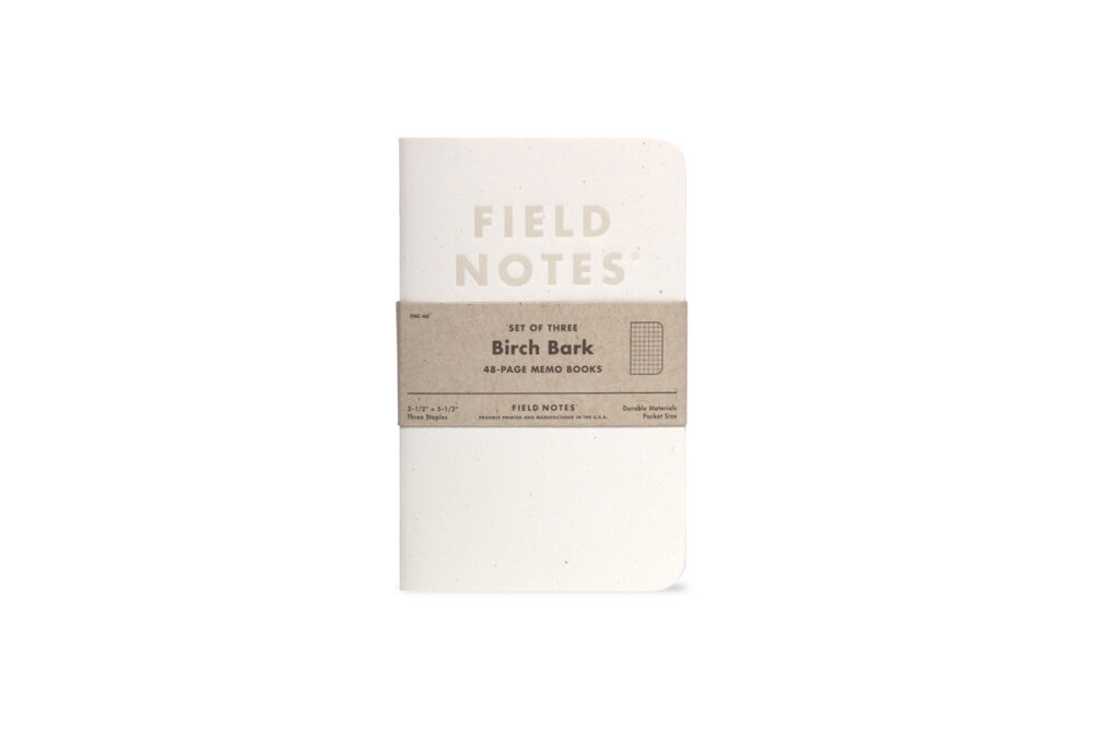 Field Notes - Birch Bark front cover