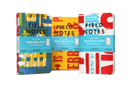 Field Notes - Hatch Show Print set covers