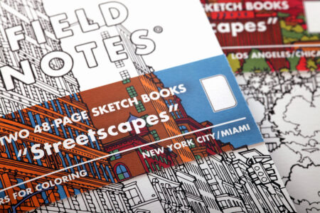 Field Notes - Streetscapes covers close up